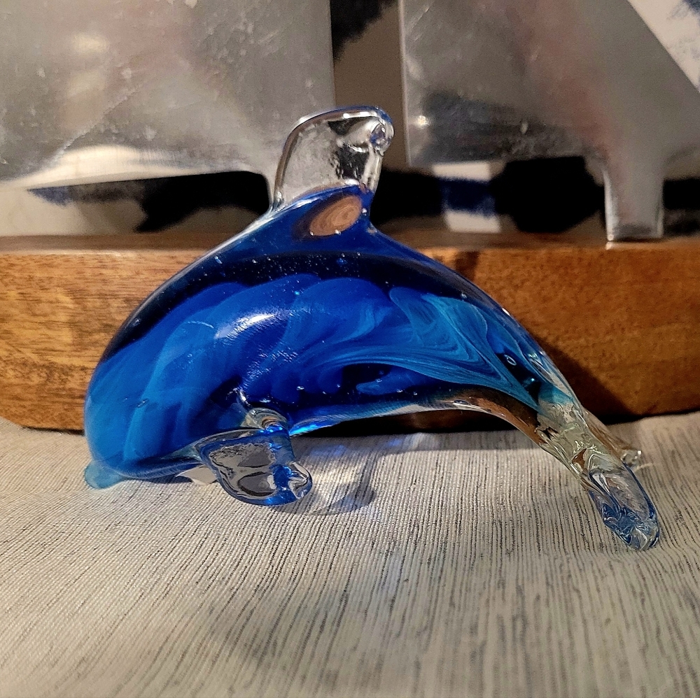 Dolphin Figurine, New